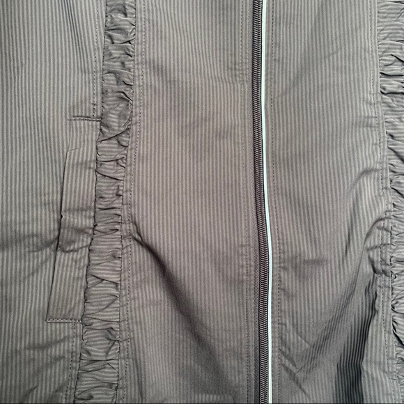 NWT MARIKA Grey Windbreaker Athletic Jacket Size M - Picture 5 of 9